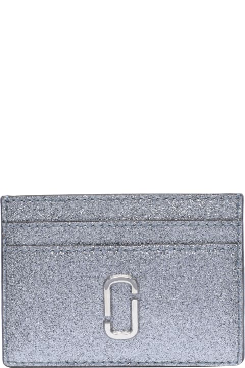 Marc Jacobs Clutches for Women Marc Jacobs The Galactic Glitter J Marc Card Case