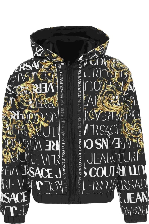 Fashion for Men Versace Jeans Couture Versace Jeans Couture Reversible Down Jacket With Hood.