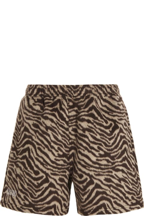 'breaker Fuzzy Stripe Shorts' Bermuda Shorts