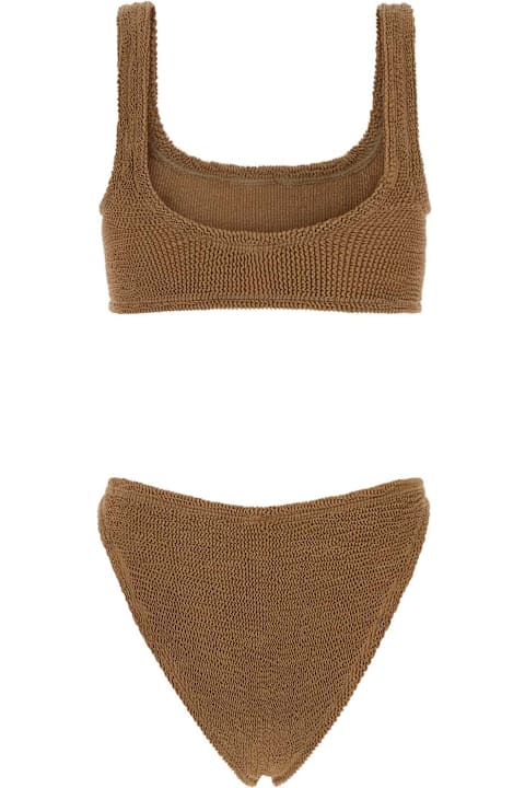 أدوات منزلية Hunza G Camel Stretch Nylon Xandra Bikini