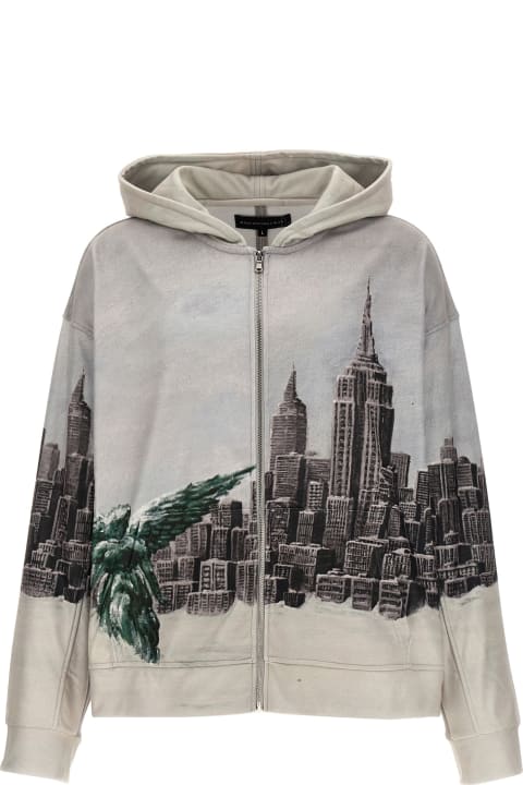 Who Decides War Women Who Decides War 'angel Over The City' Hoodie