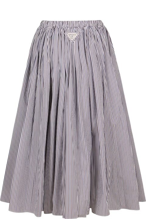 Prada Skirts for Women Prada Printed Full Skirt