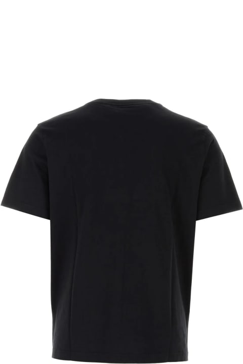 メンズ Maison Kitsunéのトップス Maison Kitsuné Black Cotton T-shirt