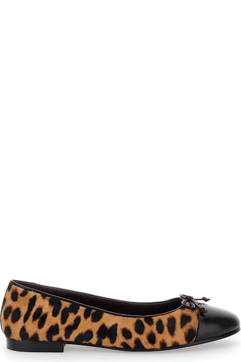 أدوات منزلية Tory Burch Brown And Black Flats