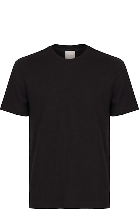 Calvin Klein for Men Calvin Klein Cotton-linen Blend T-shirt