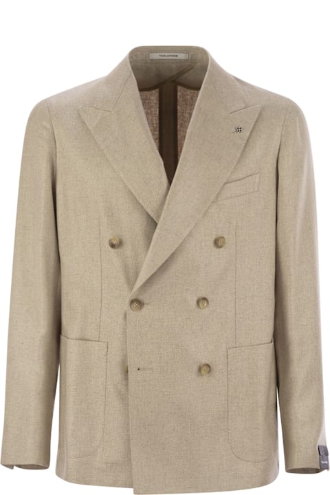 Homeware Tagliatore Double-breasted Silk Jacket