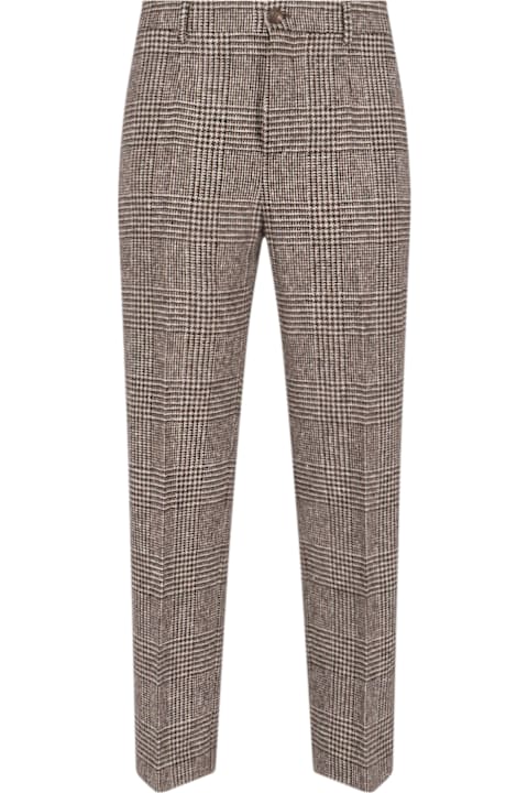 Golden Goose سراويل لـ القسم الرجالي Golden Goose Wool Blend Pants