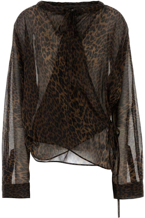 Balenciaga for Kids Balenciaga Printed Georgette Blouse