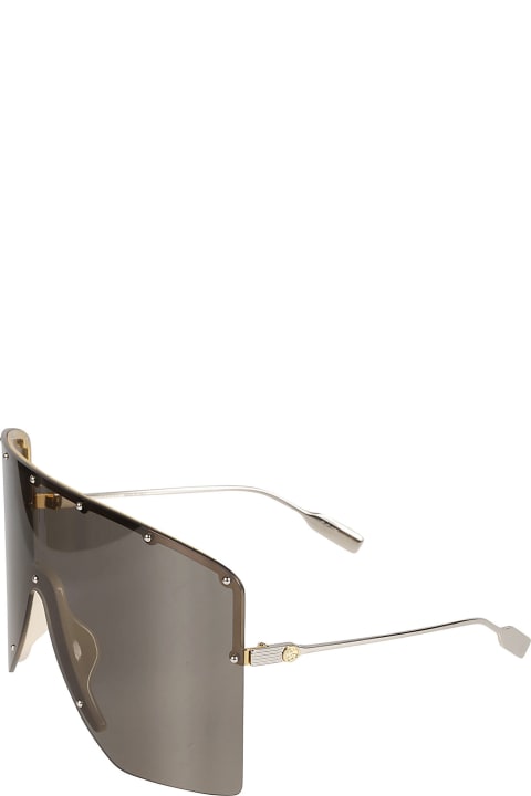 Gucci Eyewear Eyewear for Women Gucci Eyewear Shield Studded Sunglasses