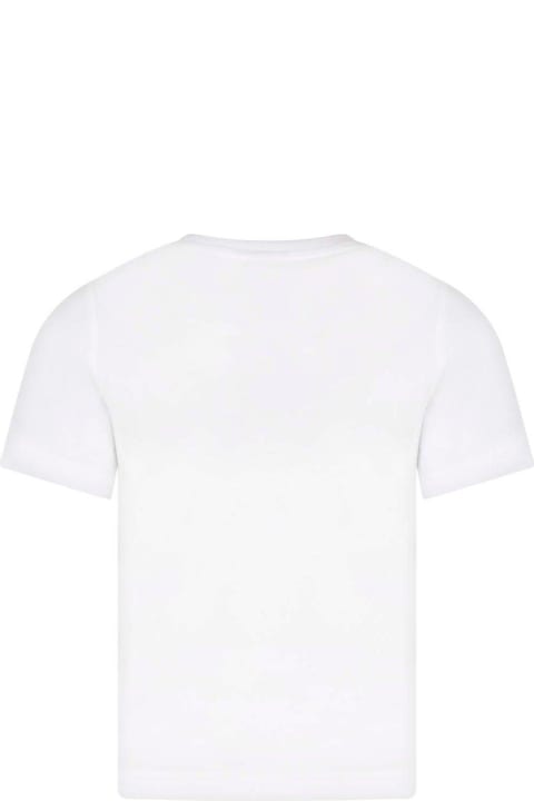 Sale for Kids Hugo Boss Logo Printed Crewneck T-shirt
