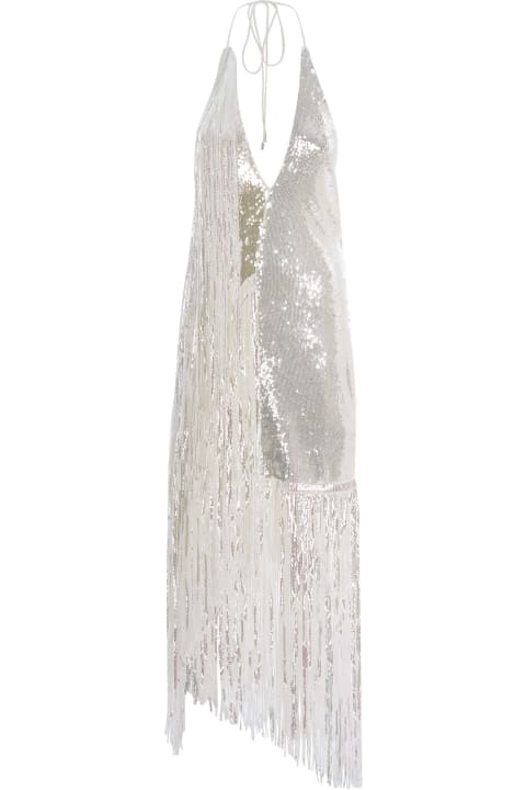 Rotate by Birger Christensen for Women Rotate by Birger Christensen Dress Rotate Made With Fringes And Sequins