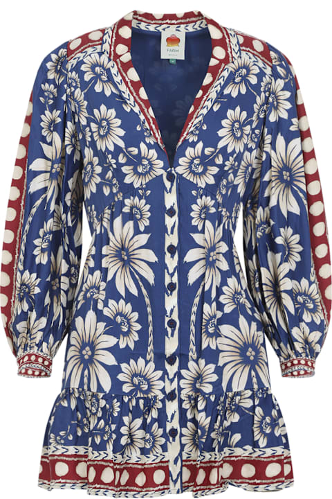 Homeware Farm Rio Luna Blue Mini Dress