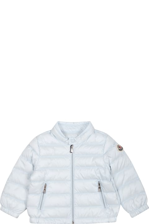 Coats & Jackets for Baby Girls Moncler Doudoune Pour Bébé Garçon Avec Logo