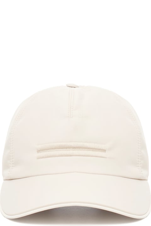 Zegna Hats for Men Zegna Technical Fabric Baseball Hat