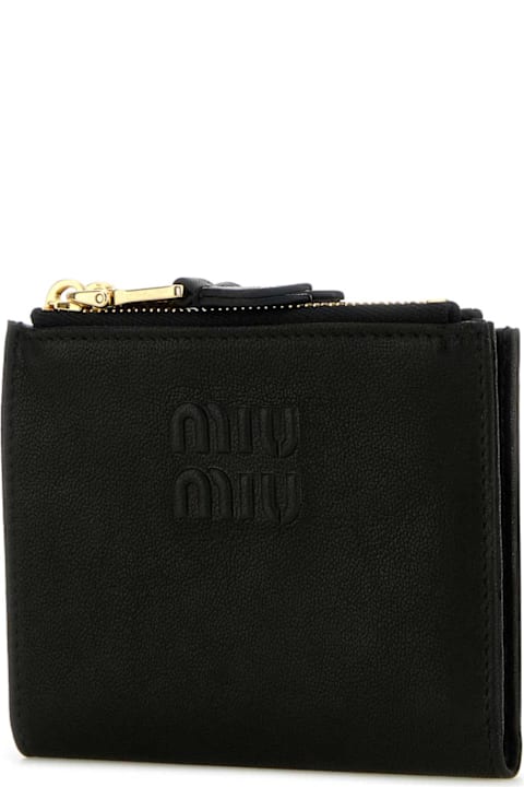 Fashion for Women Miu Miu Black Leather Wallet