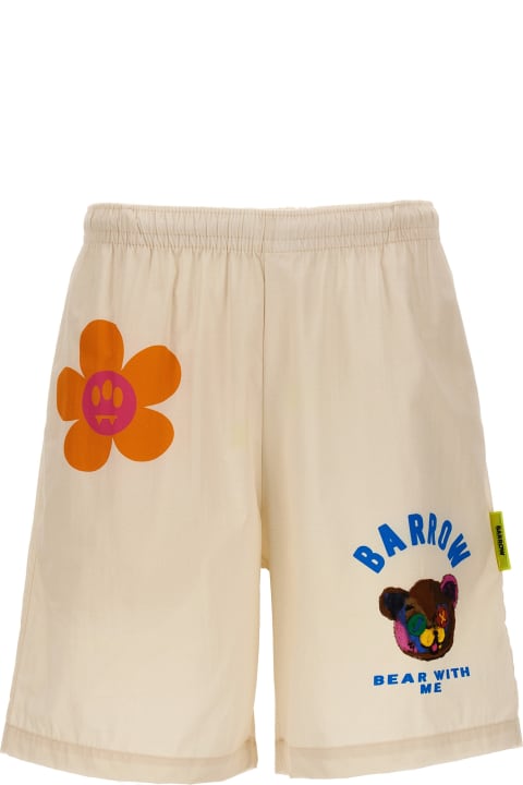 Barrow Pants for Men Barrow All-over Print Bermuda Shorts