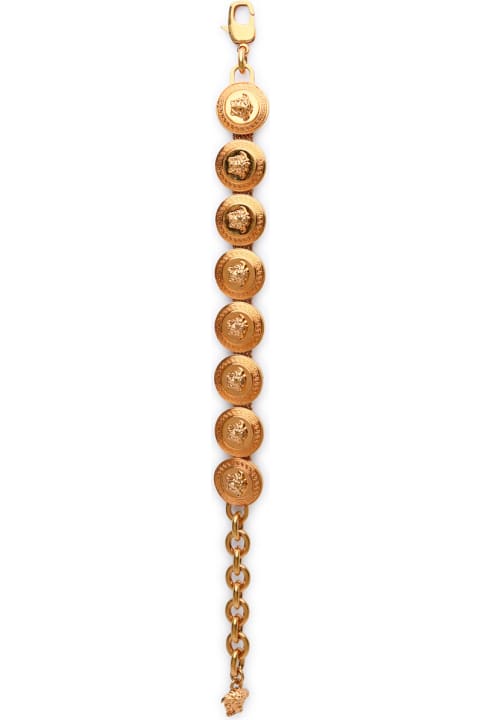 'tribute Medusa' Gold Metal Bracelet