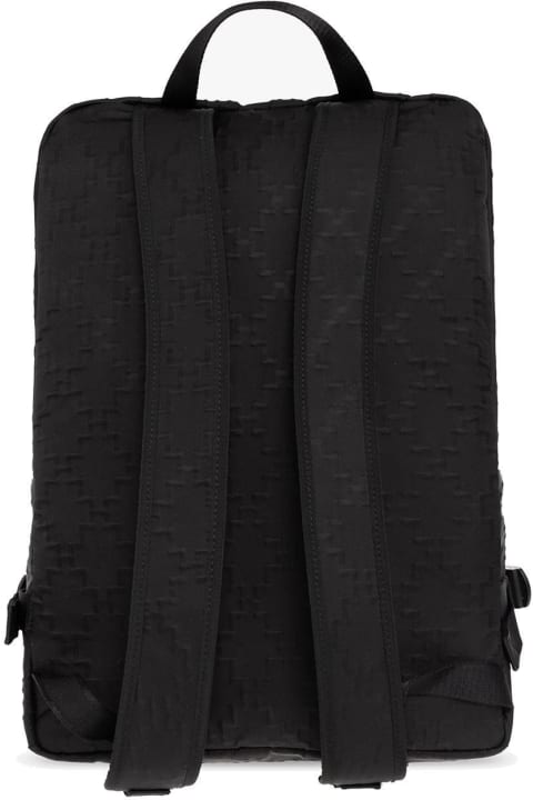 Fashion for Men Marcelo Burlon Logo-patch Zipped Backpack
