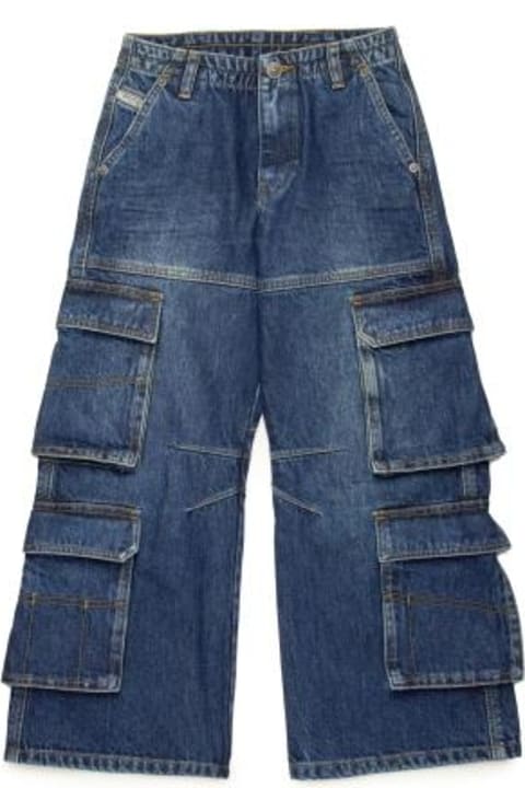 Diesel Bottoms for Girls Diesel Jeans Dritti D-sire Cargo