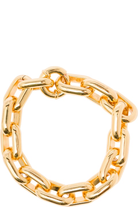 Bracelets for Women Federica Tosi 'ella' 18k Gold Plated Bronze Chain Bracelet Woman