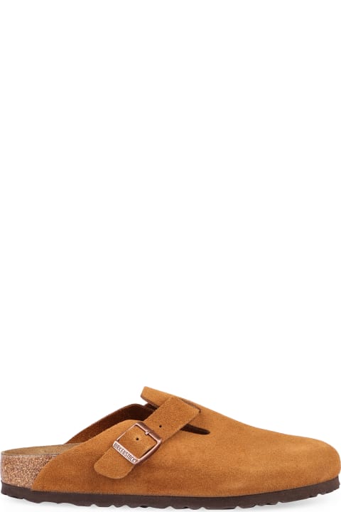 Other Shoes for Men Birkenstock Boston Suede Mules