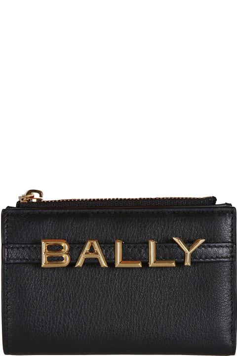 Accessories for Women Bally Logo Zip Around Wallet