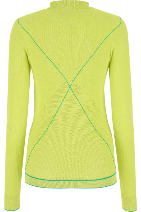 Clothing for Women Bottega Veneta Acid Green Viscose Blend Sweater