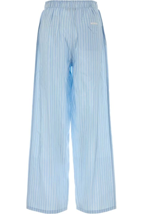 Homeware Prada Embroidered Silk Pyjama Pant