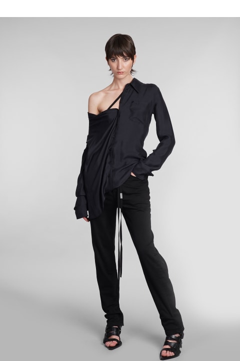 Ann Demeulemeester Topwear for Women Ann Demeulemeester Shirt In Black Silk