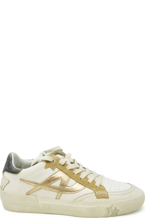 Ash Sneakers for Women Ash Ash Beige/white Leather Sneakers