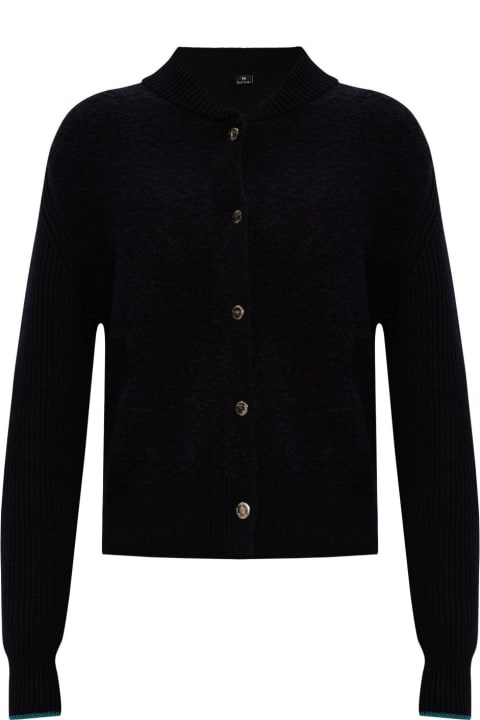 PS by Paul Smith Sweaters for Women PS by Paul Smith Womens Knitted Cardigan Snap Front