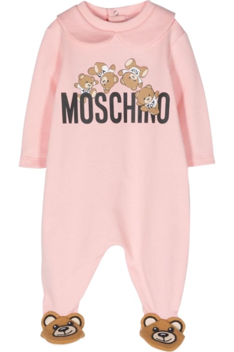 Moschino Kids Moschino Babygrow W/ Giftbox Addition