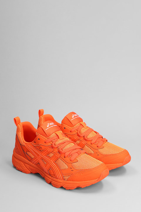 أدوات منزلية Comme des Garçons Shirt Gel Nunobiki Sneakers In Orange Polyuretan