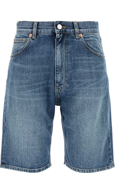 Valentino Garavani سراويل طويلة وقصيرة لـ السيدات Valentino Garavani Denim Shorts