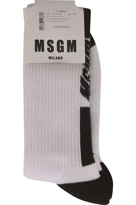 Homeware MSGM Knit Logo Socks