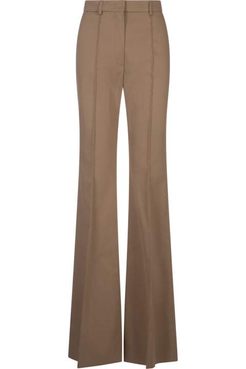 Clothing for Women SportMax Beige Norcia Trousers