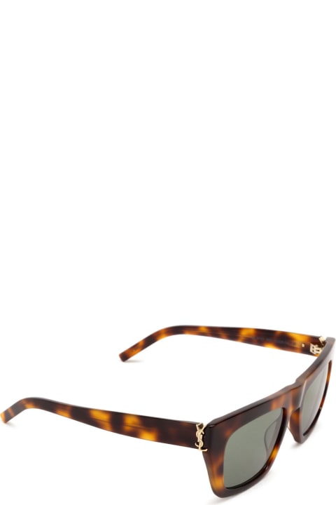 ウィメンズ Saint Laurent Eyewearのアイウェア Saint Laurent Eyewear Sl M131 Havana Sunglasses