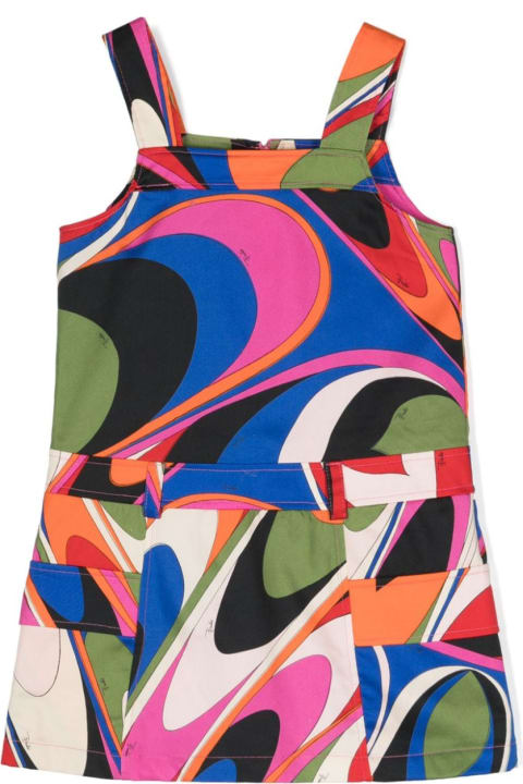 Dresses for Girls Pucci Abito Con Stampa