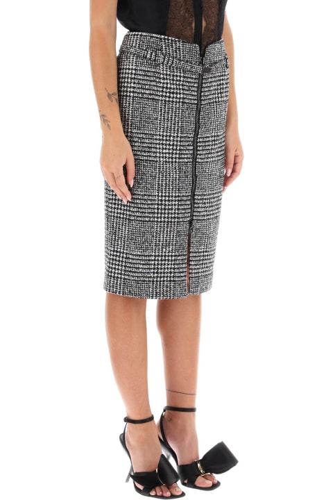 Fashion for Women Tom Ford Prince Of Wales Pencil Skirt