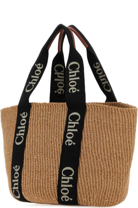 Sale for Women Chloé Paper Large Woody Shopping Bag