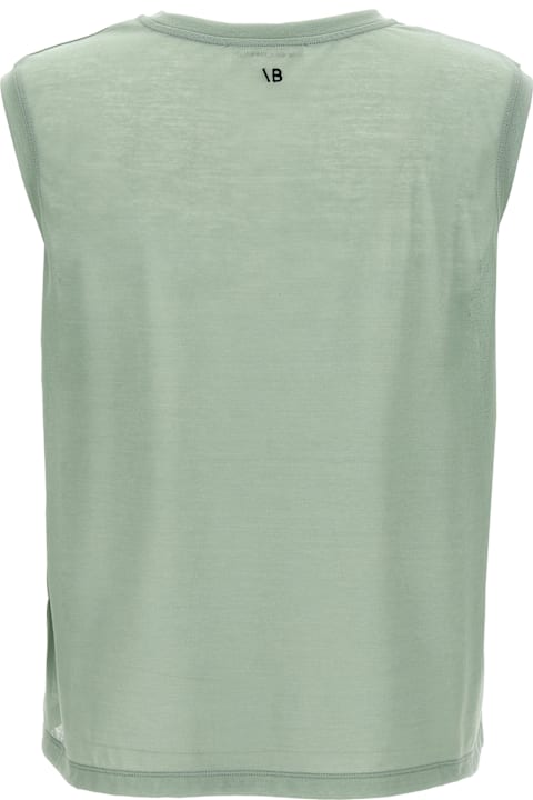 Victoria Beckham for Women Victoria Beckham Logo Embroidery Top
