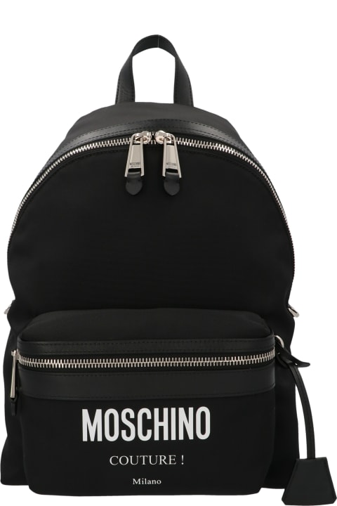 Moschino Backpacks for Women Moschino Logo Backpack