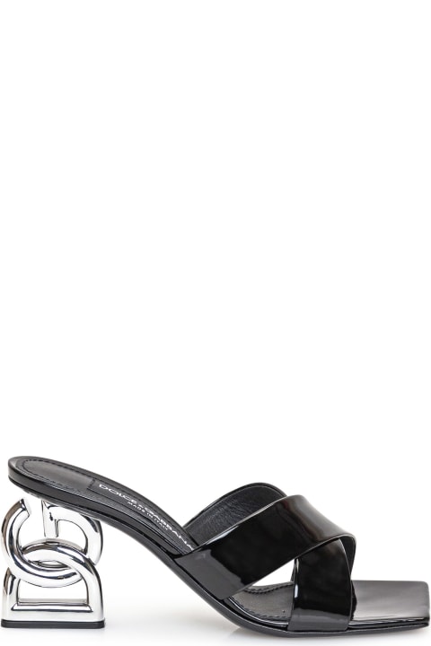 Dolce & Gabbana Shoes for Women Dolce & Gabbana Sandal With Dg Heel