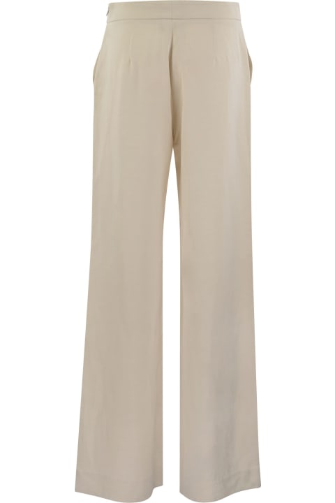 Antonelli Pants & Shorts for Women Antonelli Viscose And Linen Trousers