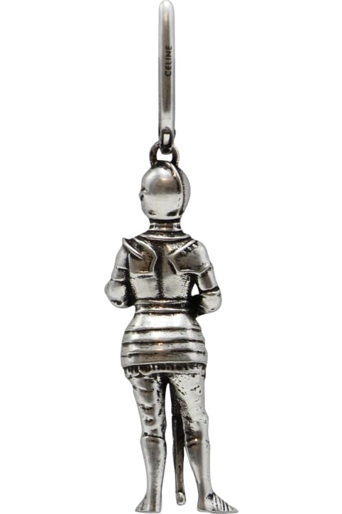 Celine Jewelry for Men Celine Armor Silver Earring