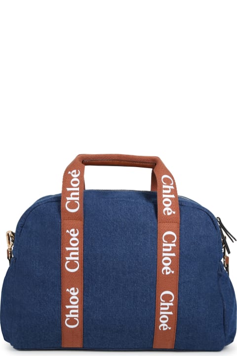 Accessories & Gifts for Baby Girls Chloé Borsa Fasciatoio Con Logo