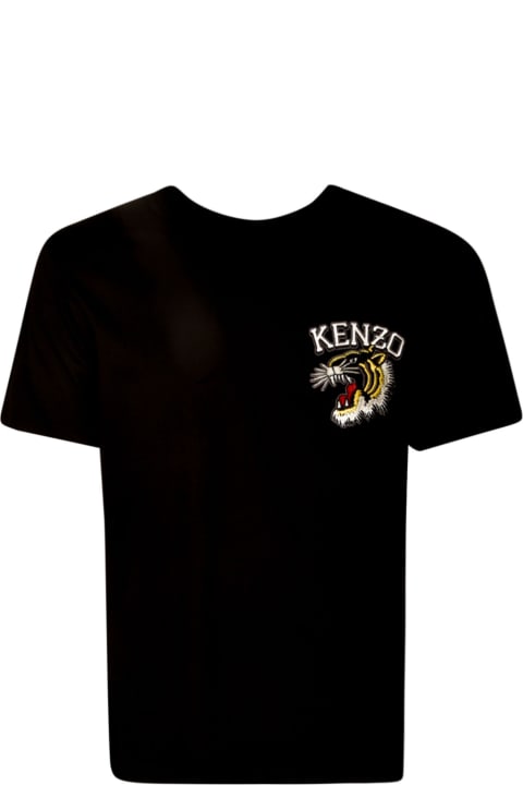 Kenzo Topwear for Men Kenzo Tiger Embroidered T-shirt