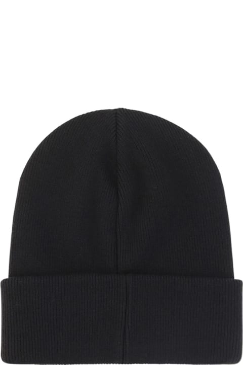 Hats for Men Dsquared2 Logo Embroidered Knit Beanie