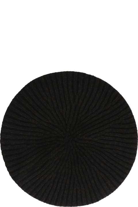 Ganni for Women Ganni Knitted Wool Beanie Hat