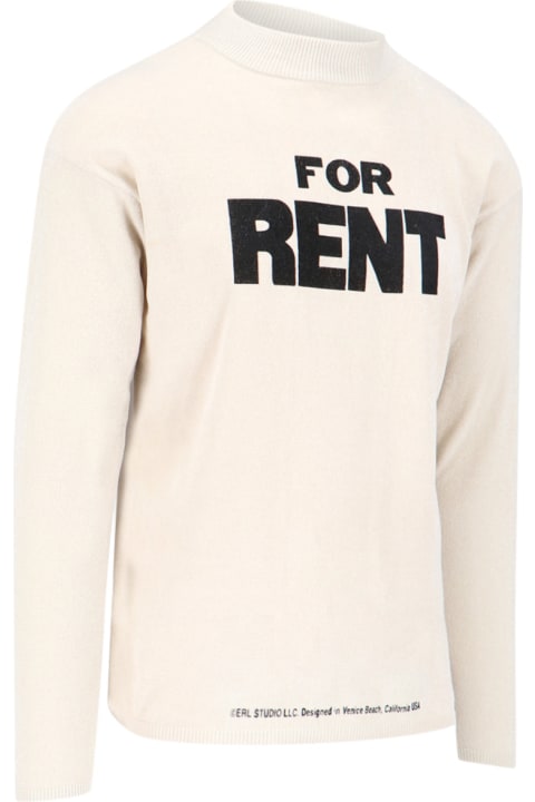 Fleeces & Tracksuits for Women ERL 'for Rent' Crew Neck Sweatshirt